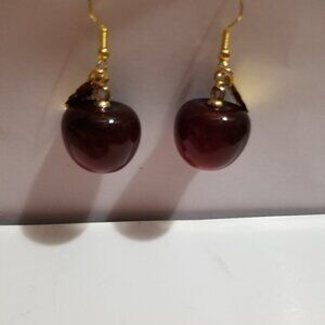 "Ch-Ch-Ch-Cherry" Earring Pairs
